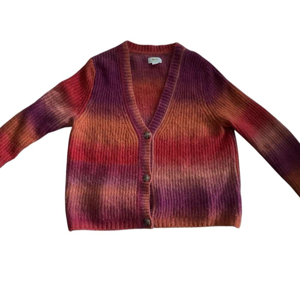 Gradient Knit Women's Cardigan M